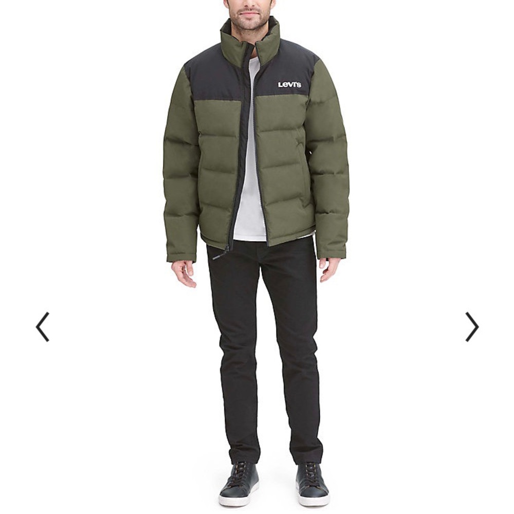 Men's Levi's Arctic Cloth Puffer Jacket M - Picture 3 of 6
